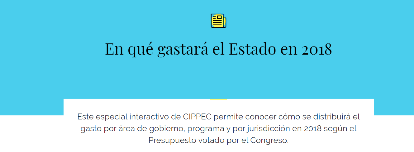 CIPPEC: Presupuesto 2018